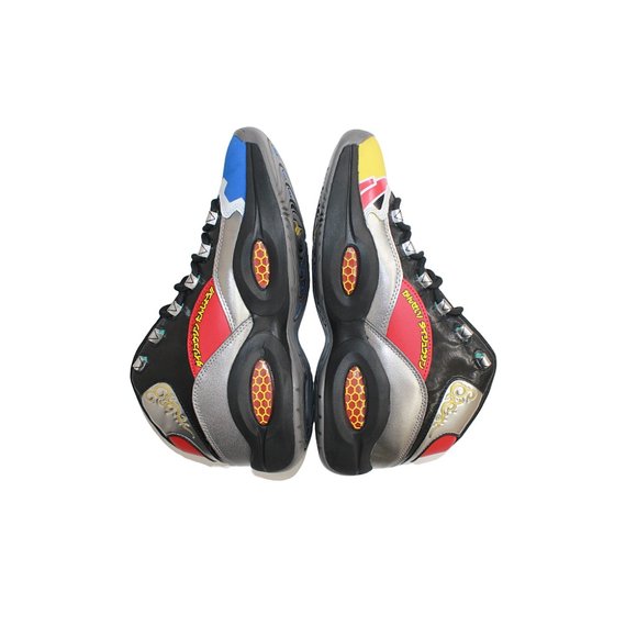 Reebok Power Rangers Question Mid Megazord Men's Basketball Shoes GY0590 Iverson - Picture 6 of 15